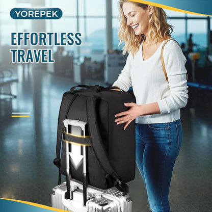 Backless Booster Car Seat Travel Bag for Airplane