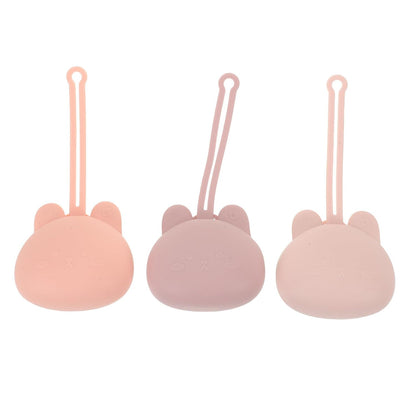 Silicone Pacifier Storage Case for Holder Travel and Stroller