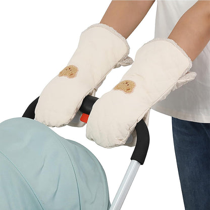 Pushchair Hand Warmer Gloves Pram Muff Mittens Windproof Strollers Handmuffs Accessories Easy Cleaning Guards
