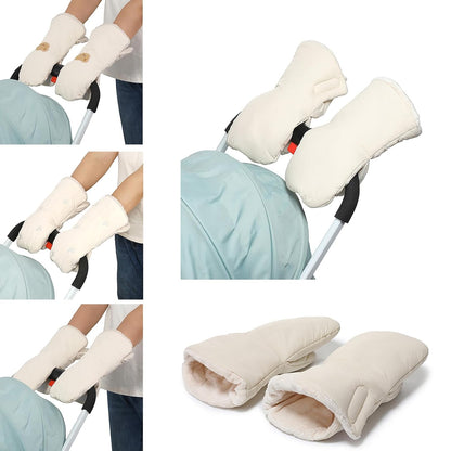 Pushchair Hand Warmer Gloves Pram Muff Mittens Windproof Strollers Handmuffs Accessories Easy Cleaning Guards