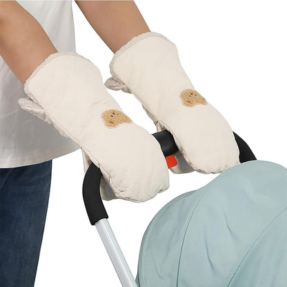 Pushchair Hand Warmer Gloves Pram Muff Mittens Windproof Strollers Handmuffs Accessories Easy Cleaning Guards