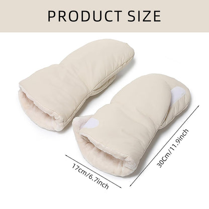 Pushchair Hand Warmer Gloves Pram Muff Mittens Windproof Strollers Handmuffs Accessories Easy Cleaning Guards