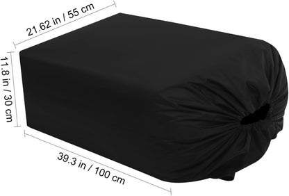 Stroller Travel Bag for Airplane, Black Nylon Gate Check Cover