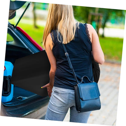 Stroller Travel Bag for Airplane, Black Nylon Gate Check Cover