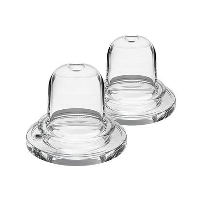 Milestones Options+ Sippy Spouts, Narrow, Soft 100% Silicone Baby Bottle Sippy Spout, 6m+, 2 Count