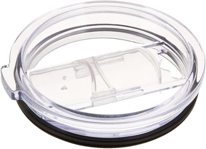 Tumbler Lid for 20 Oz Yeti Rambler and 10 Oz Lowball Tumblers Cups, Splash Proof and Straw Friendly (Lid Only)- 20 Ounce