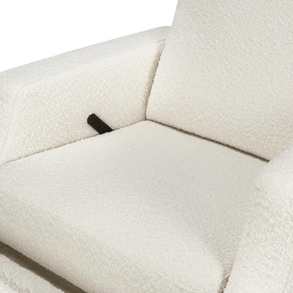 Crewe Nursery Glider Recliner w/ 270° Swivel, Tan Gingham