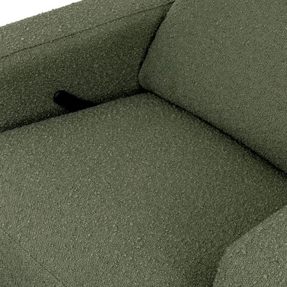 Crewe Nursery Glider Recliner w/ 270° Swivel, Tan Gingham