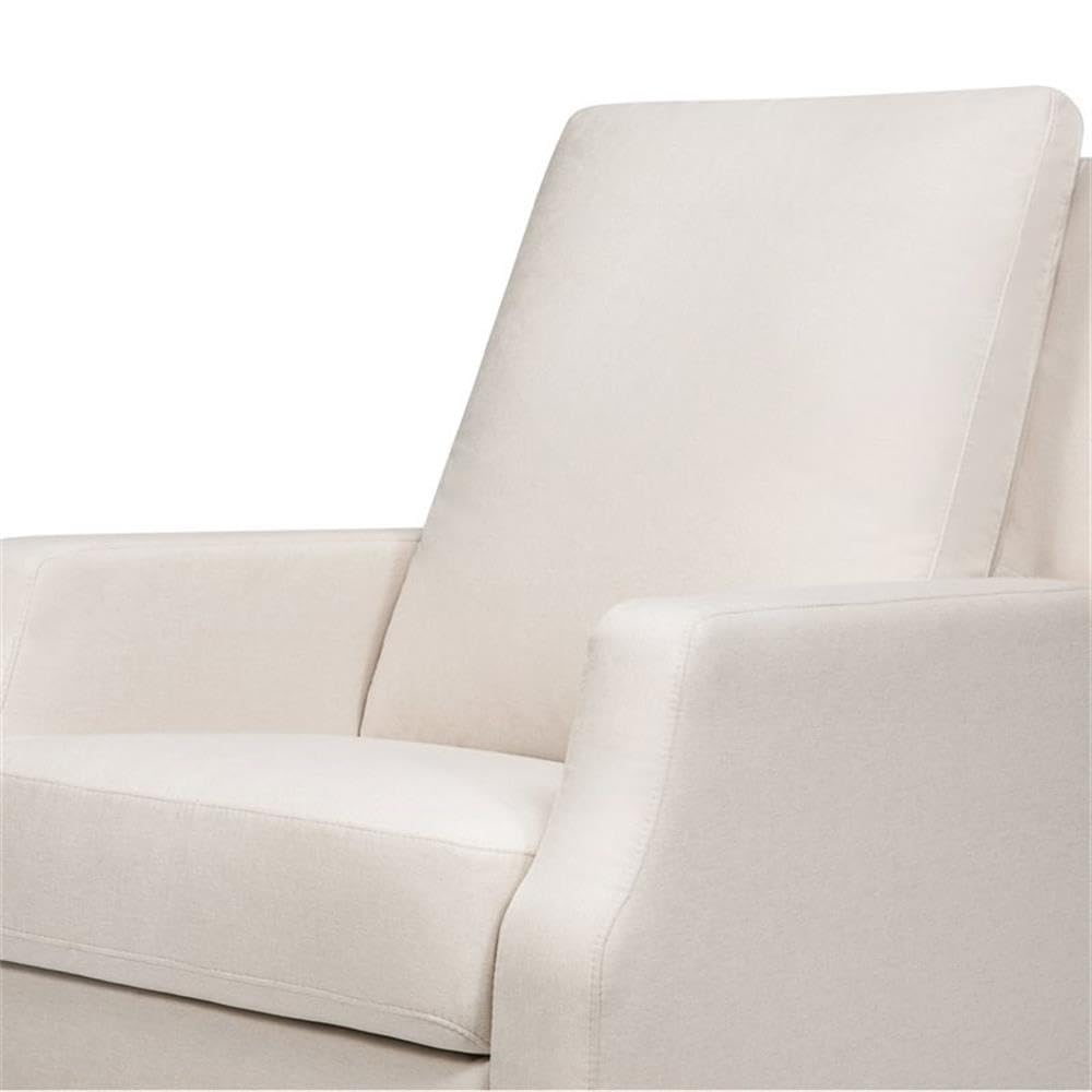 Crewe Nursery Glider Recliner w/ 270° Swivel, Tan Gingham