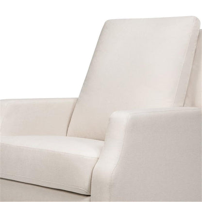 Crewe Nursery Glider Recliner w/ 270° Swivel, Tan Gingham