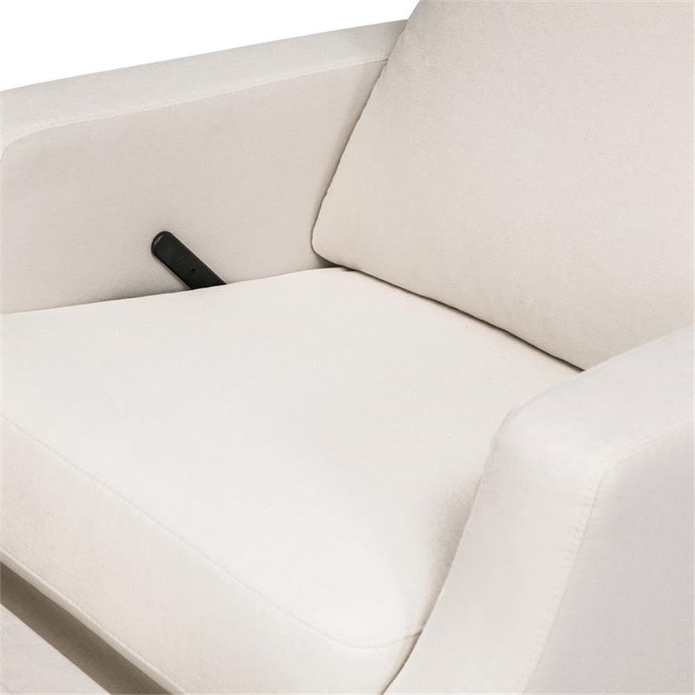 Crewe Nursery Glider Recliner w/ 270° Swivel, Tan Gingham