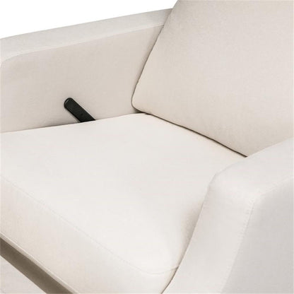 Crewe Nursery Glider Recliner w/ 270° Swivel, Tan Gingham