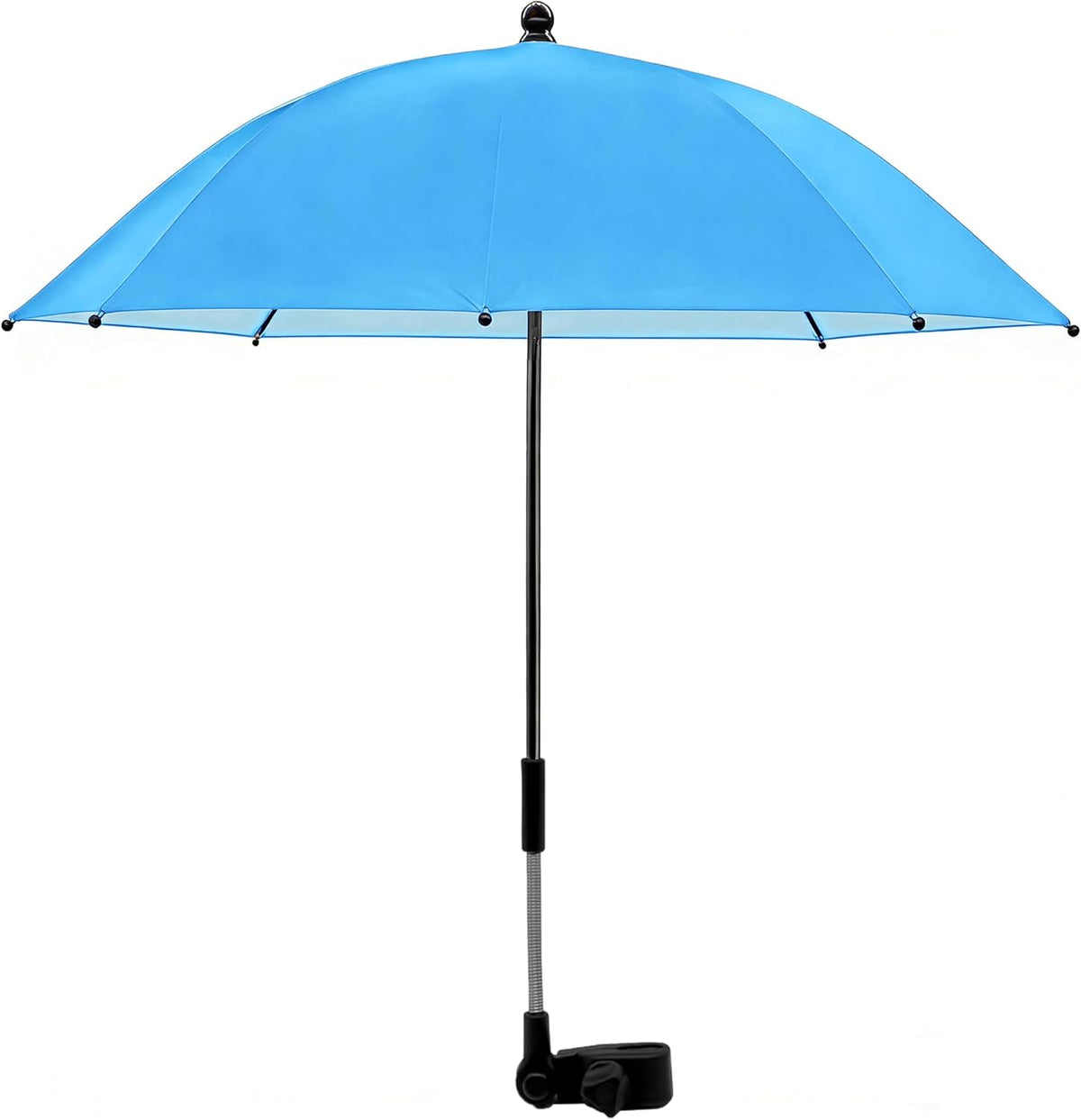 Universal Baby Stroller Umbrella Bicycle Umbrella 210T Water-resistant Polyester 360° Adjustable Shade