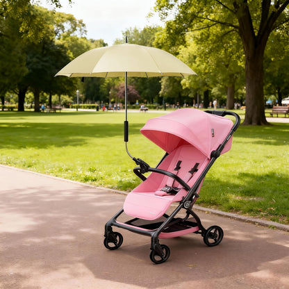 Universal Baby Stroller Umbrella Bicycle Umbrella 210T Water-resistant Polyester 360° Adjustable Shade