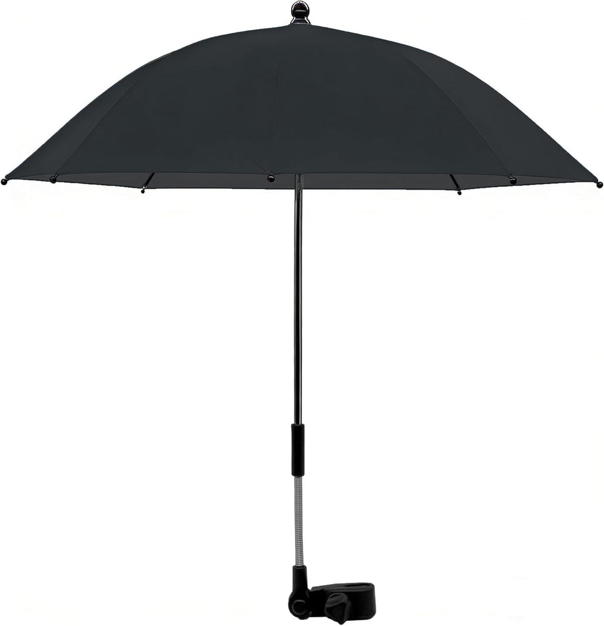 Universal Baby Stroller Umbrella Bicycle Umbrella 210T Water-resistant Polyester 360° Adjustable Shade