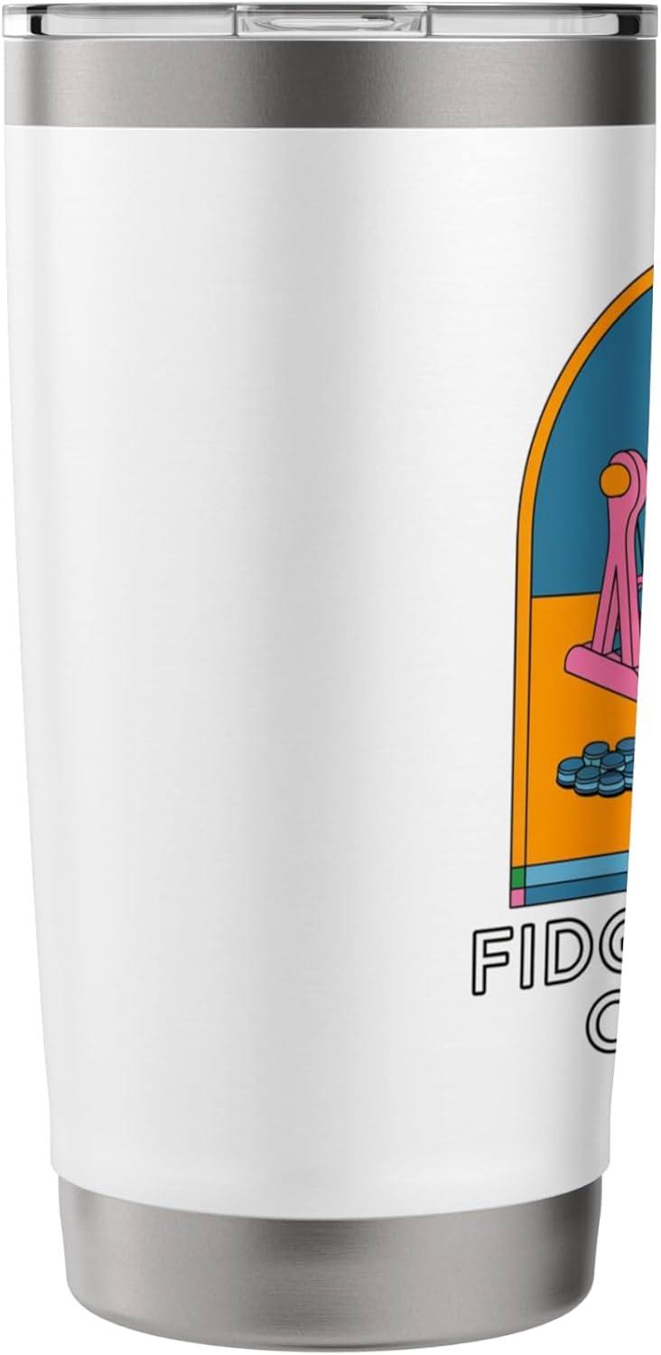 Fidget Toy Collector Focus Tools for Calm and Play Stainless Steel Insulated Tumbler