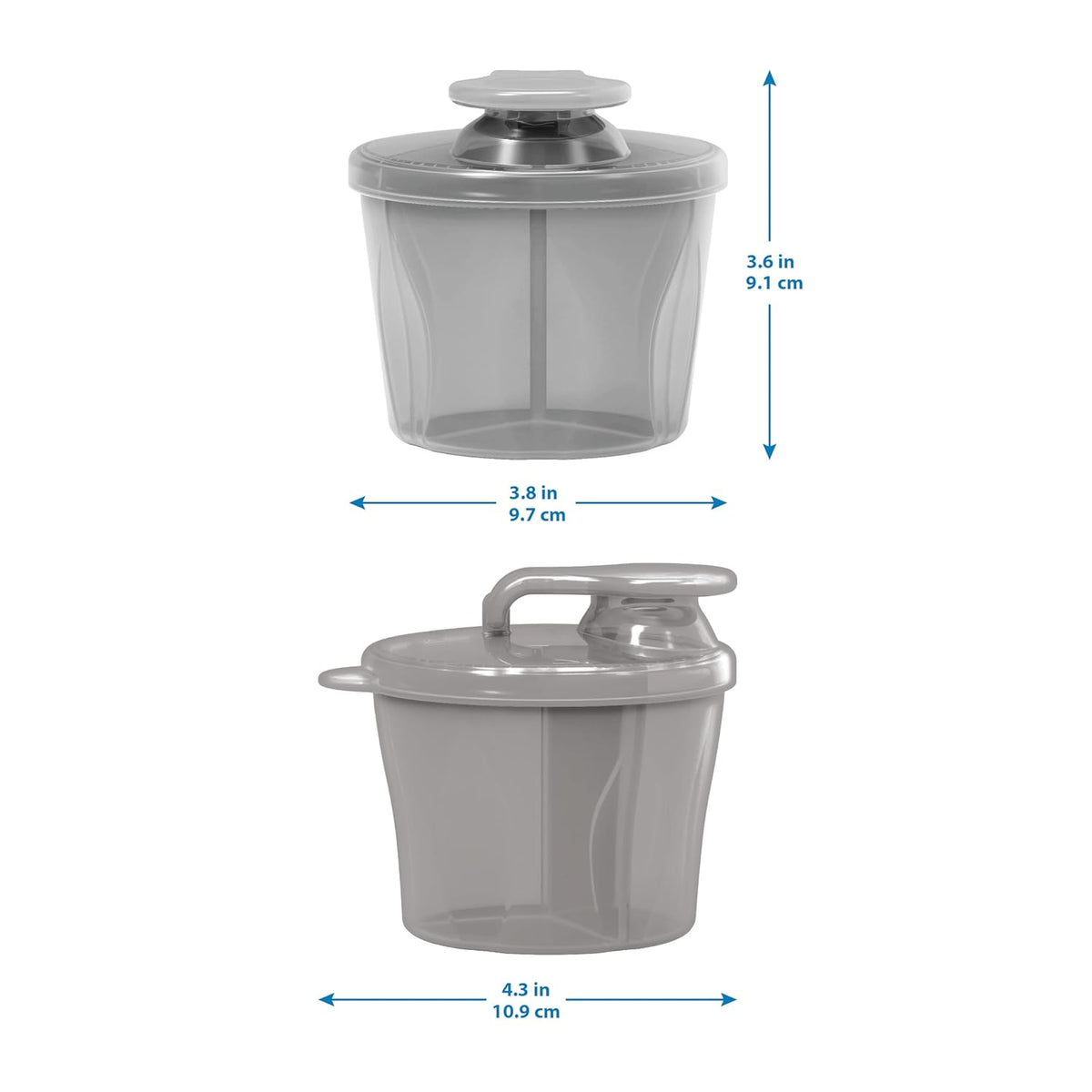 Travel Formula Dispenser, Gray, 1-Pack