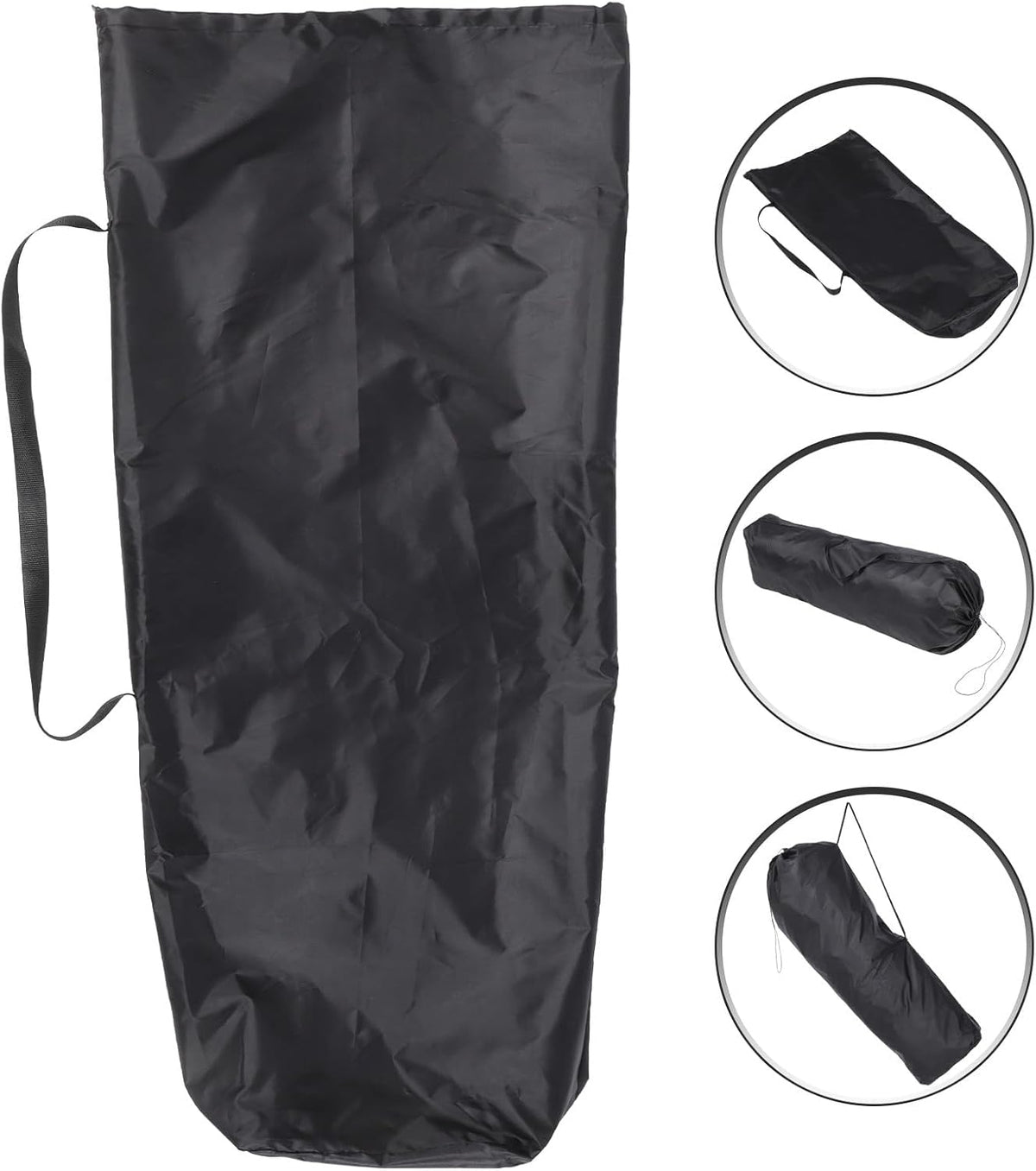 Extra Large Stroller Travel Bag with Gate Check Cover for Airplane Foldable Stroller Storage Organizer Lightweight Carry Bag for Traveling
