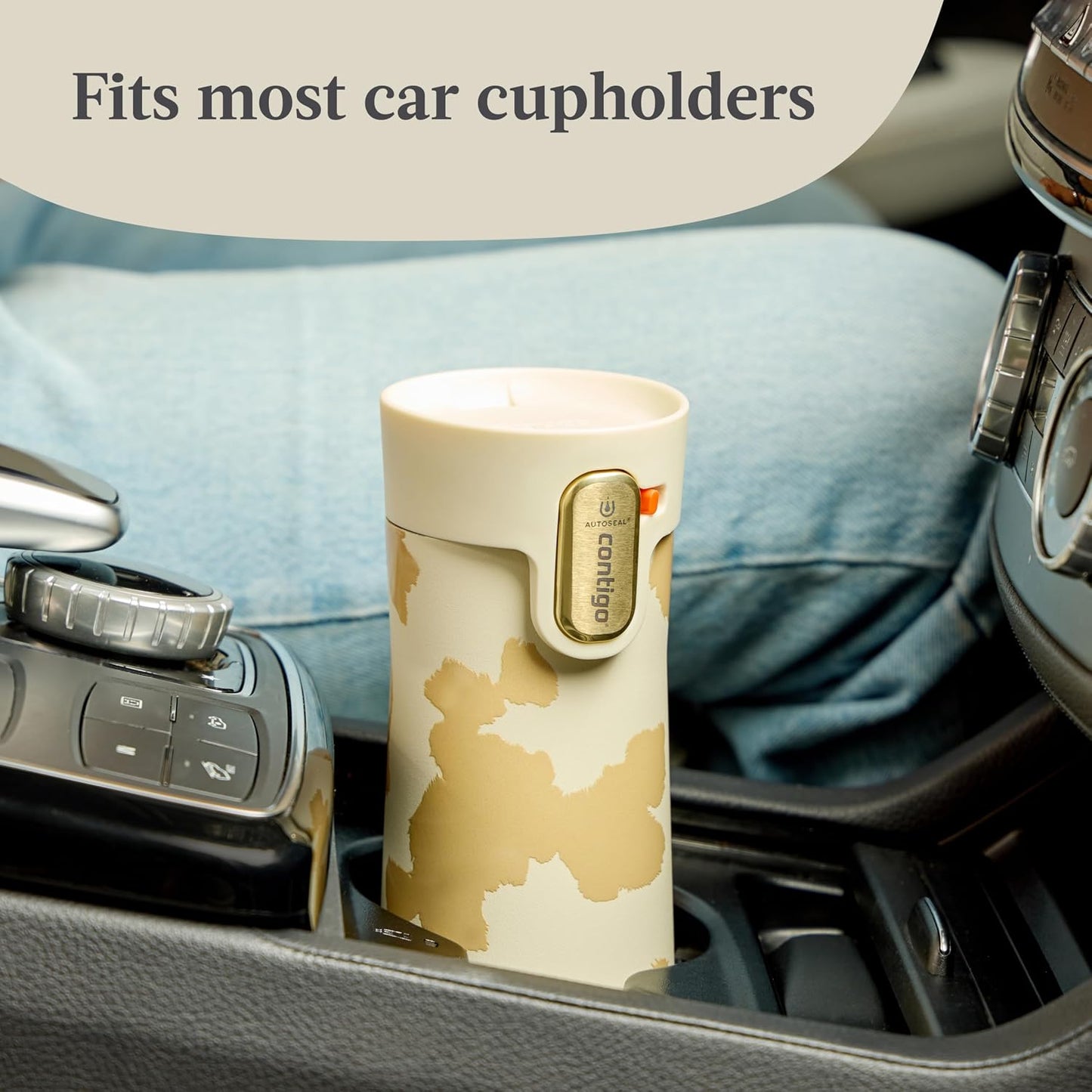 x Ally Love Stainless Steel Vacuum-Insulated Travel Mug with Autoseal and Easy Clean Lid, Spill-proof, Keeps Drinks cold 24 hrs & hot for 11 hrs, BPA Free, 16oz., West Loop 3.0, Oatmilk