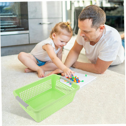 Toy Storage Basket 1 Piece Collapsible Organizer for Baby Toys Sturdy Canvas for Nursery and Playroom Multifunctional Storage Solution