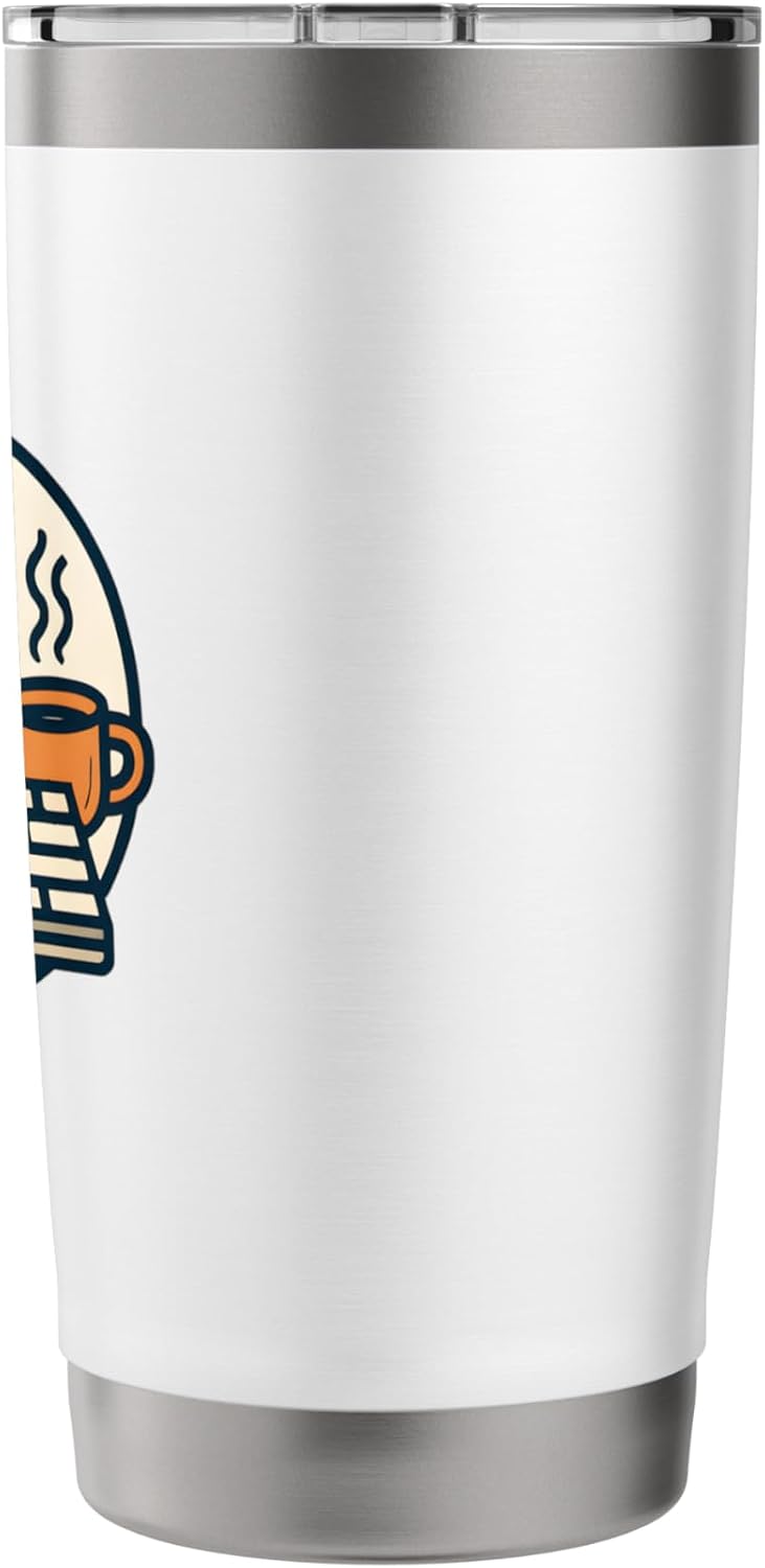 Desk Productivity - Keyboard, Pencil & Monitor Illustration Stainless Steel Insulated Tumbler