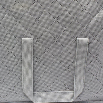 Foldable Storage Bag Organizers, 3 Sections, Great for Clothes, Blankets, Closets, Bedrooms, and More