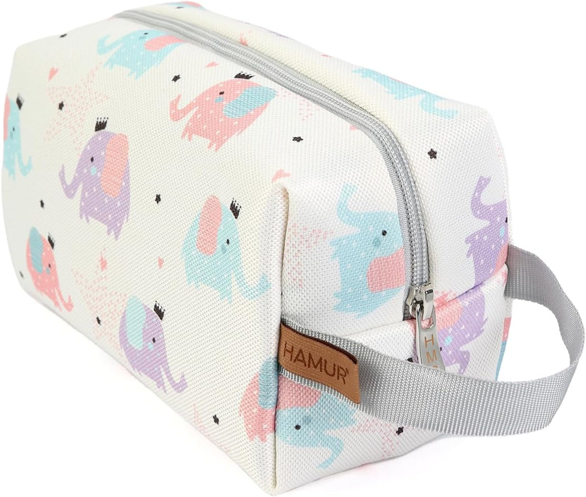 Reusable Wet Dry Bag – Water-Repellent Travel Organizer with Protective Inner Lining for Baby Diapers, Swimwear, Gym Clothes, or Toiletries, Animal Wet Dry Bag
