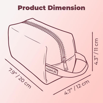 Reusable Wet Dry Bag – Water-Repellent Travel Organizer with Protective Inner Lining for Baby Diapers, Swimwear, Gym Clothes, or Toiletries, Animal Wet Dry Bag