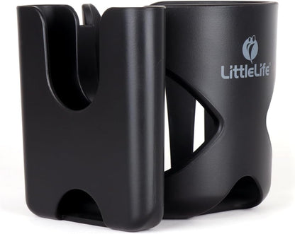 Buggy And Pushchair Universal Cup & Phone Holder Adjustable Bottle Organiser for Stroller, Drink and Coffee Cup Holder
