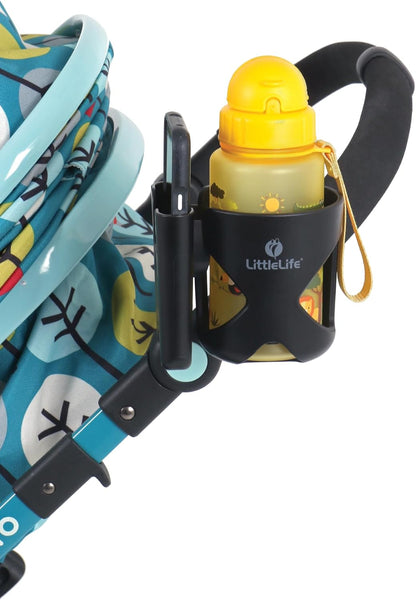 Buggy And Pushchair Universal Cup & Phone Holder Adjustable Bottle Organiser for Stroller, Drink and Coffee Cup Holder