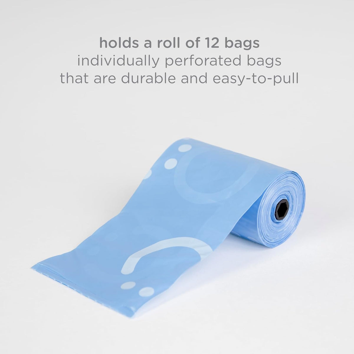Retractable Bag Dispenser for Diaper Bag Value Set, Gray