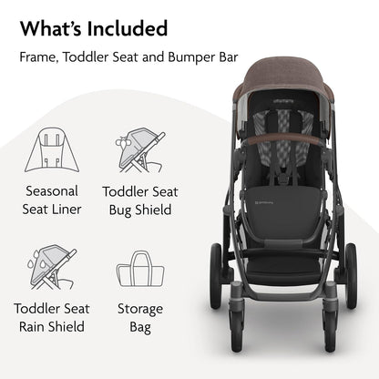 Vista V3 Convertible Single-to-Double Stroller - Owen