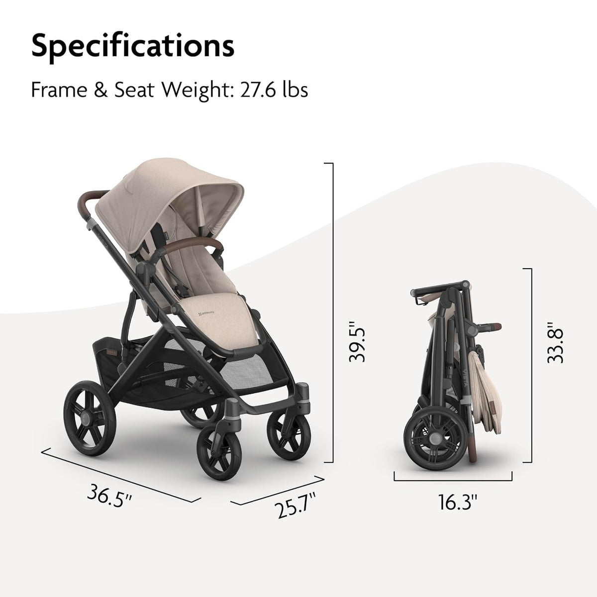 Vista V3 Convertible Single-to-Double Stroller - Owen