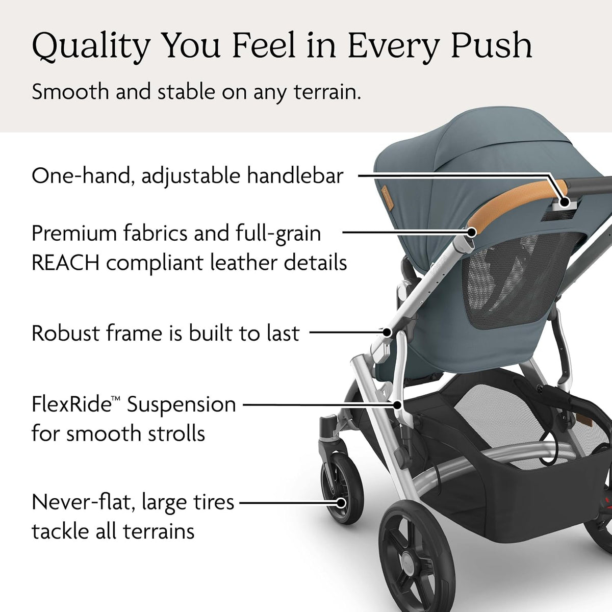 Vista V3 Convertible Single-to-Double Stroller - Owen