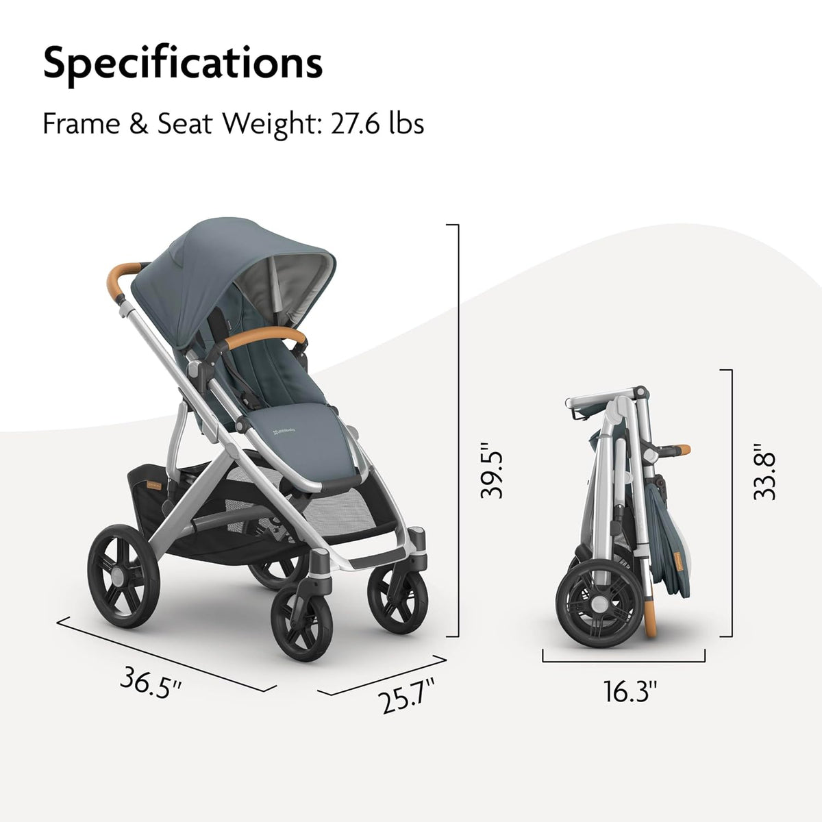Vista V3 Convertible Single-to-Double Stroller - Owen