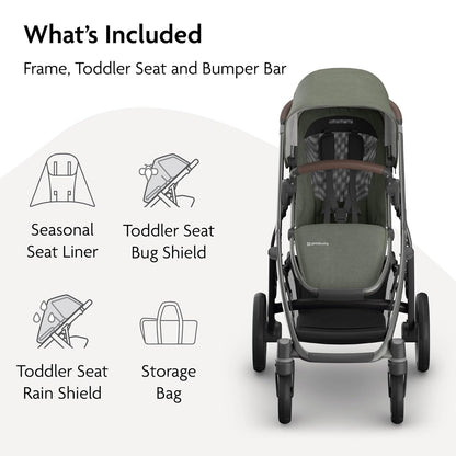 Vista V3 Convertible Single-to-Double Stroller - Owen