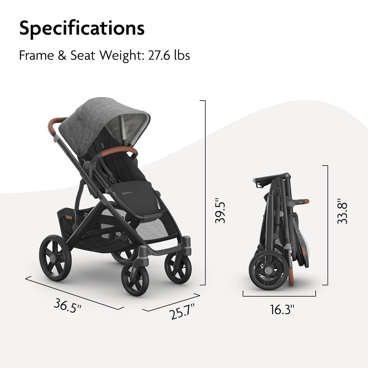 Vista V3 Convertible Single-to-Double Stroller - Owen