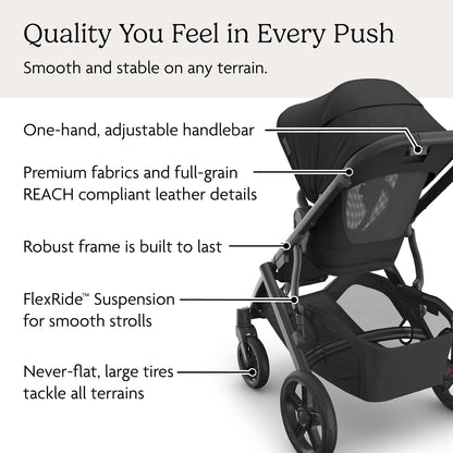 Vista V3 Convertible Single-to-Double Stroller - Owen