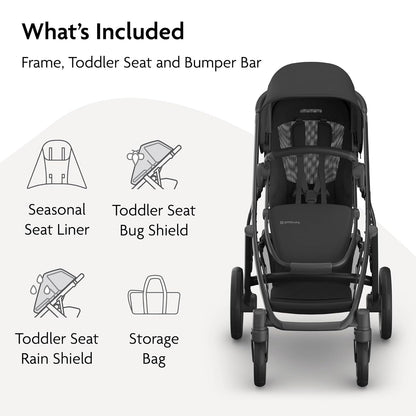 Vista V3 Convertible Single-to-Double Stroller - Owen