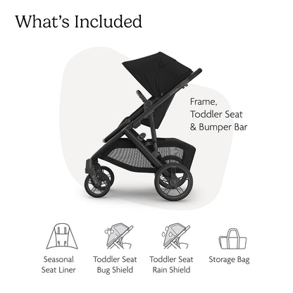 Vista V3 Convertible Single-to-Double Stroller - Owen