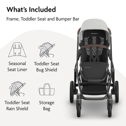 Vista V3 Convertible Single-to-Double Stroller - Owen