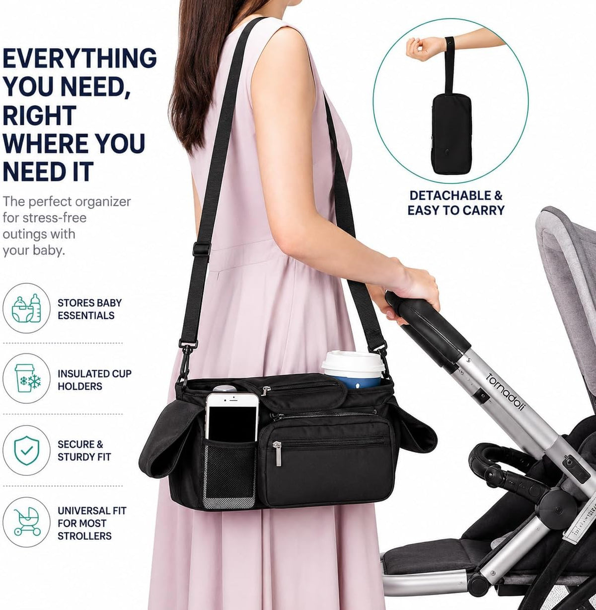 Universal Stroller Organizer