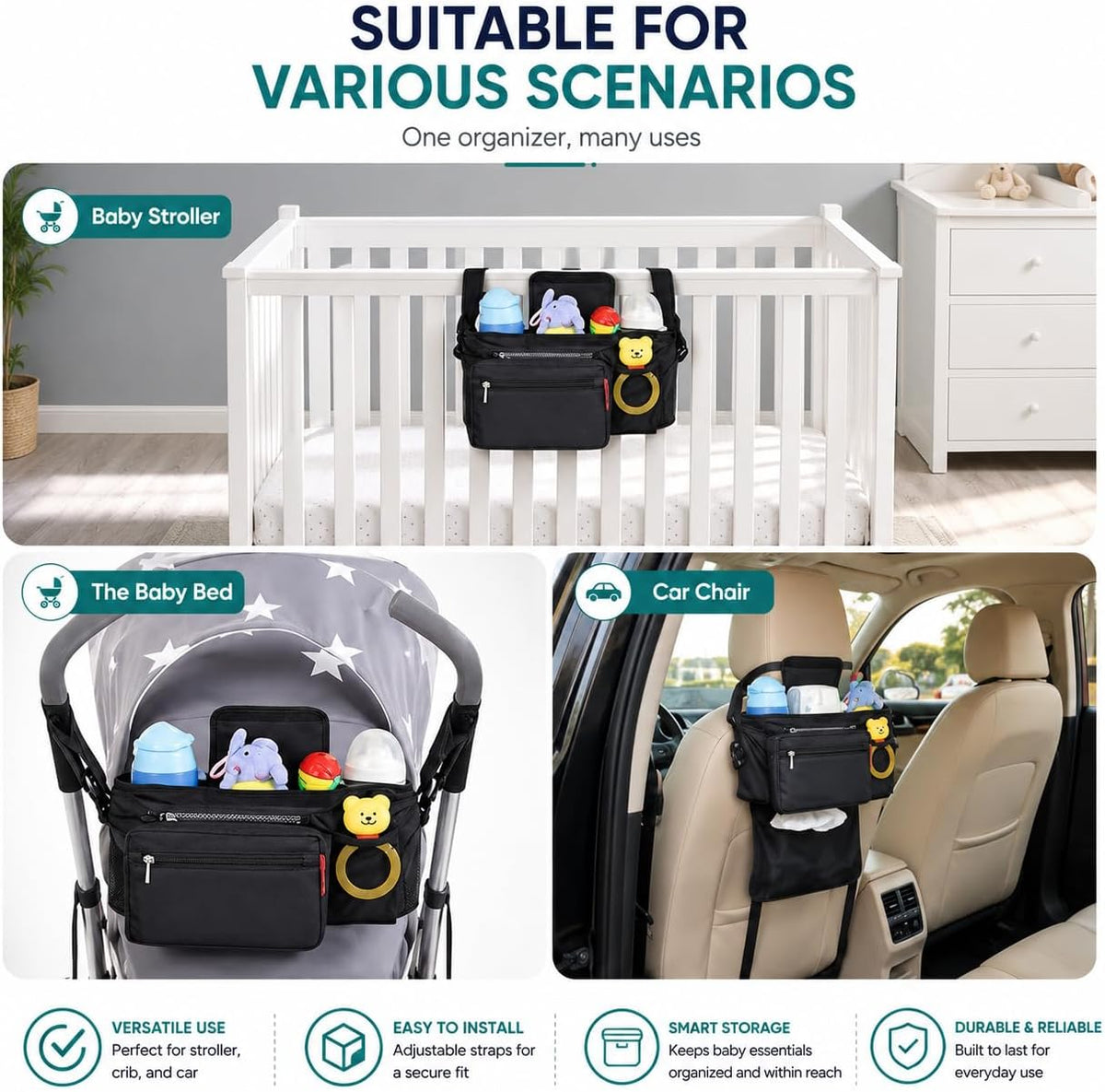 Universal Stroller Organizer
