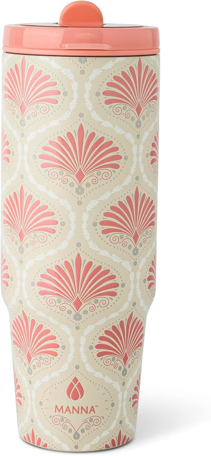 Bracelet Insulated Stainless Steel Tumbler - 20 Oz - Pastel Picnic