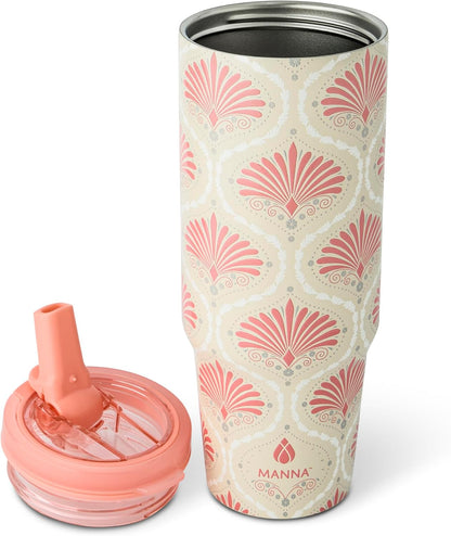 Bracelet Insulated Stainless Steel Tumbler - 20 Oz - Pastel Picnic