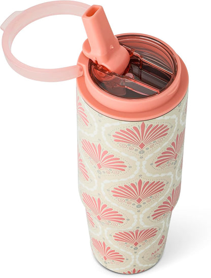 Bracelet Insulated Stainless Steel Tumbler - 20 Oz - Pastel Picnic