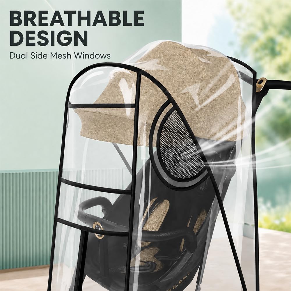 Stroller Rain Cover for BOB Gear Revolution Flex 3.0 2019-2026