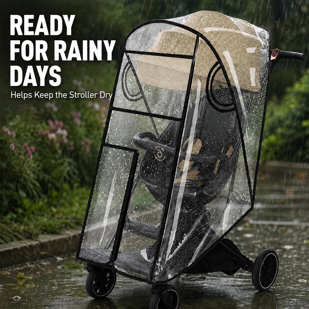 Stroller Rain Cover for BOB Gear Revolution Flex 3.0 2019-2026