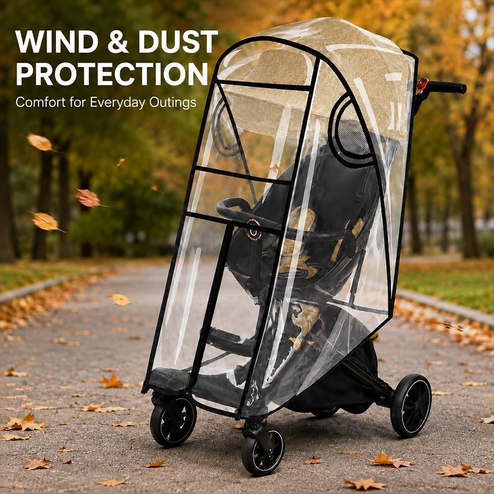 Stroller Rain Cover for BOB Gear Revolution Flex 3.0 2019-2026