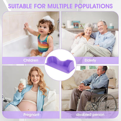 Portable Silicone Hair Wash Station for Kids Elderly， Neck Support